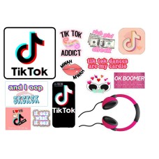 590292A5 vafa TIK TOK addict 20X15cm